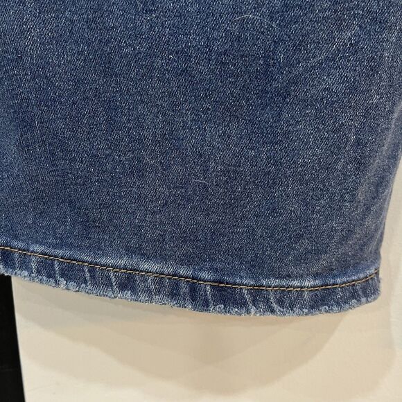 Nanette Lepore Belle High Rise Bootcut Jeans Floral Embroidery Size 16W - Picture 11 of 15